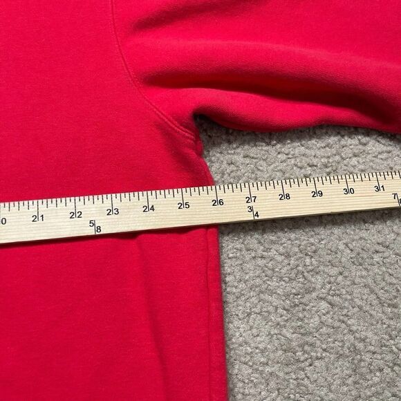 Nike Detroit Red Wings Center Check Swoosh Hoodie Men’s Size Large Red - Picture 8 of 8